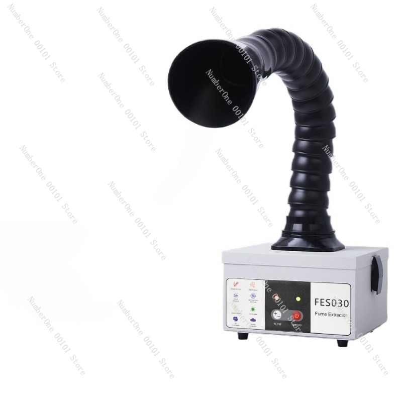 Industrial Laser Repair - เครื่องกรองควันอุตสาหกรรมขนาดกะทัดรัดสำหรับซ่อมอุปกรณ์อิเล็กทรอนิกส์ เครื่องดูดควันบัดกรี เครื่องแกะสลักเลเซอร์ เครื่องดูดฝุ่นแบบตั้งโต๊ะ