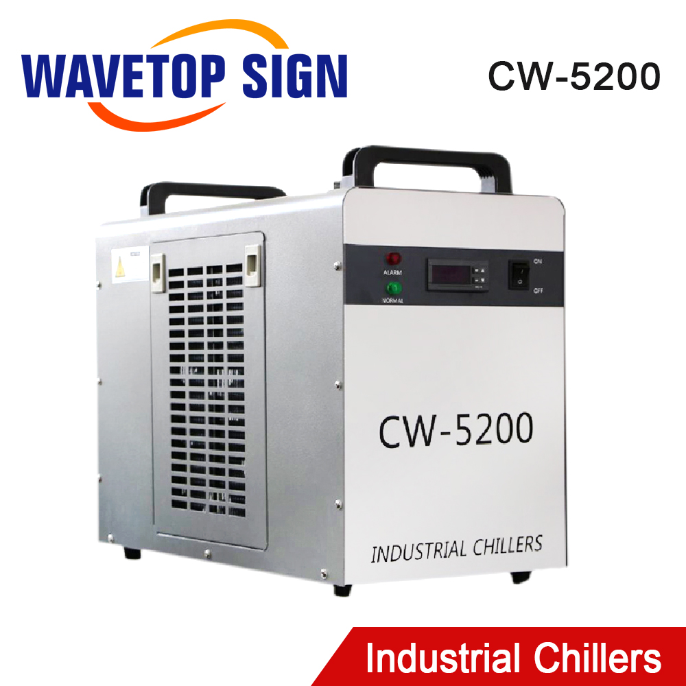 Industrial Laser Engraver - เครื่องทำความเย็นอุตสาหกรรม WaveTopSign CW-5200 กำลังไฟ 5200 วัตต์