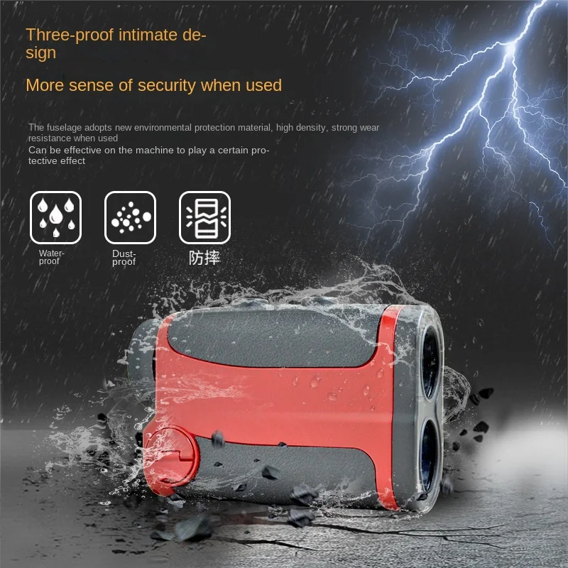 Industrial Laser Uses - เครื่องวัดระยะเลเซอร์อุตสาหกรรมความแม่นยำสูง 1800 เมตร พร้อมฟังก์ชั่นวัดความสูงและไม้บรรทัดอิเล็กทรอนิกส์ สำหรับกอล์ฟและการใช้งานกลางแจ้ง