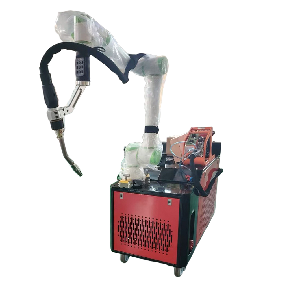 Industrial Laser Welding Machine Price - เครื่องเชื่อมเลเซอร์อุตสาหกรรมแบบป้องกันการชนกันอัตโนมัติ หุ่นยนต์เชื่อม MIG 6 แกน สภาพใหม่