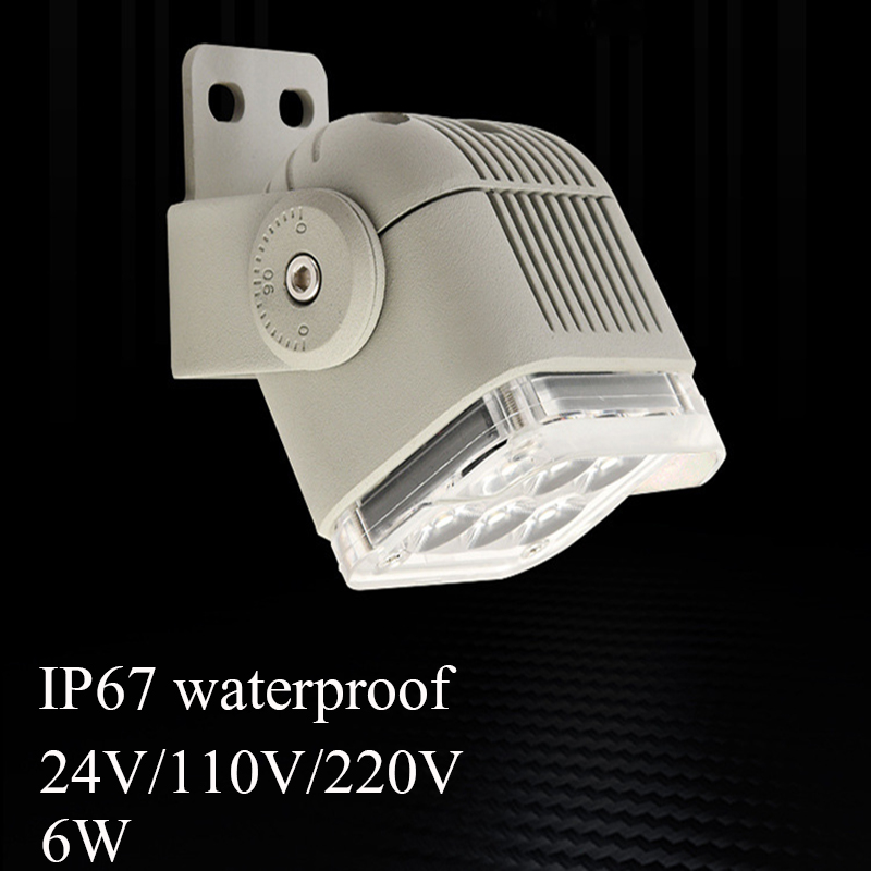 Industrial Laser Repair - LED เครื่องมือทำงาน24V 110V 220V Spotlight IP67กันน้ำฐานปรับโรงรถอัตโนมัติ