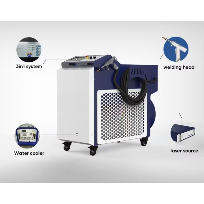 เครื่องเชื่อมไฟเบอร์เลเซอร์แบบ - Industrial Laser Uses บทวิจารณ์และราคา