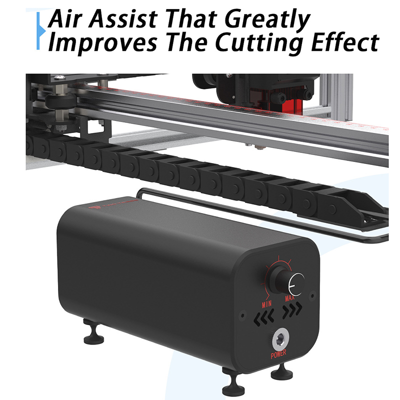 Air Assist ความเร็วสูงปั๊มปรับ - Industrial Laser Engraver บทวิจารณ์และราคา