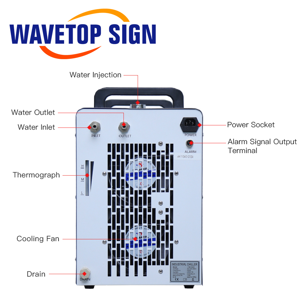 เครื่องทำความเย็นอุตสาหกรรม Wa - Industrial Laser Engraver บทวิจารณ์และราคา