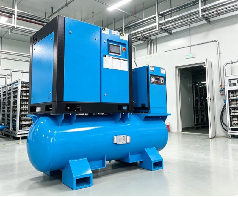 เครื่องอัดอากาศแบบสกรูชนิดแยกส - Industrial Laser Types บทวิจารณ์และราคา