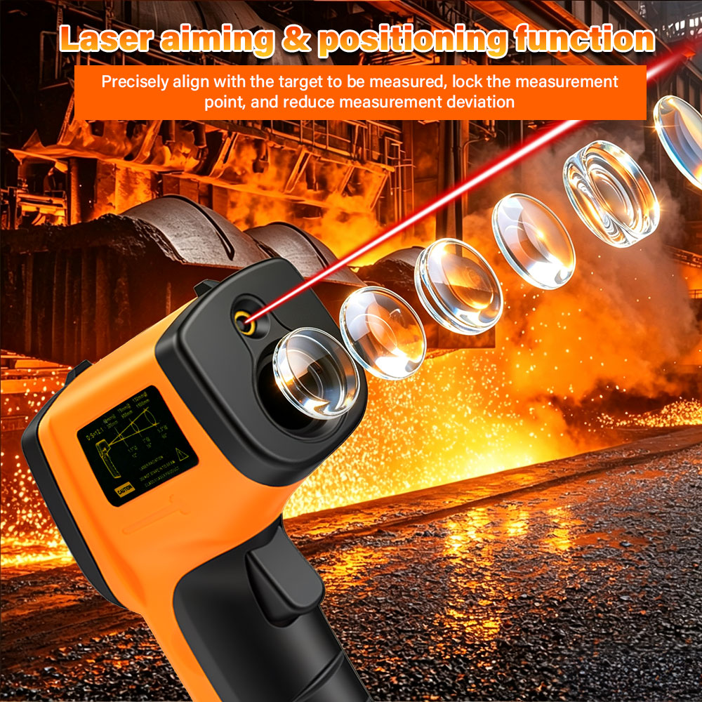 ปืนวัดอุณหภูมิอินฟราเรดแบบไม่ส - Industrial Laser Repair บทวิจารณ์และราคา