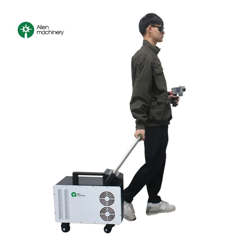 เครื่องกำจัดสนิม น้ำมัน และสีด - Industrial Laser Machine Price บทวิจารณ์และราคา