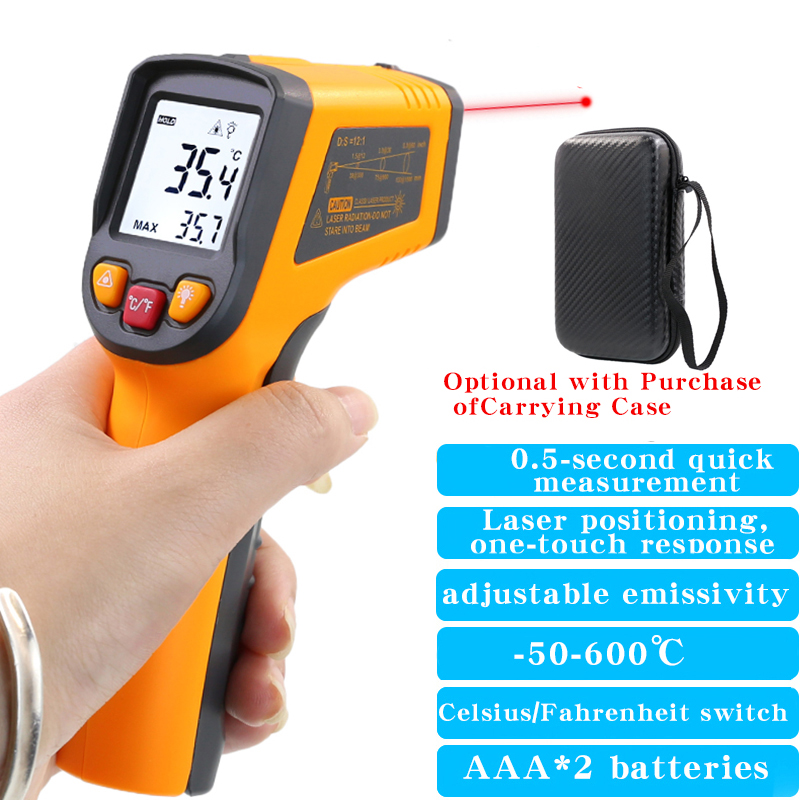 เครื่องวัดอุณหภูมิอินฟราเรดควา - Industrial Laser Uses บทวิจารณ์และราคา